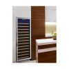 eurodib usf128s glass door wine merchandiser in kitchen