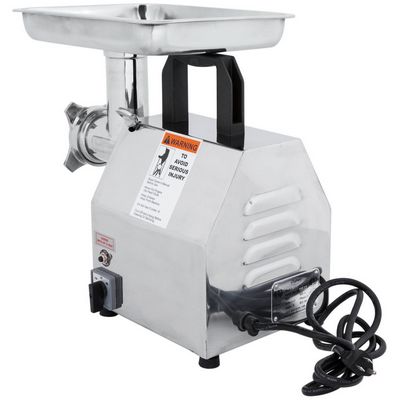 globe cm12 commercial meat grinder back view