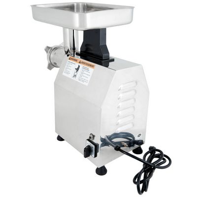 globe cm22 commercial meat grinder back view