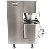 grindmaster p400e dual shuttle coffee brewer side view