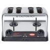 hatco tpt-208 commercial pop up toaster front view