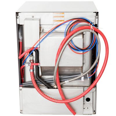 hobart lxer-2 undercounter dishwasher back view