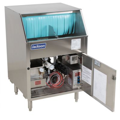 jackson delta-1200 rotary glasswasher low water protector