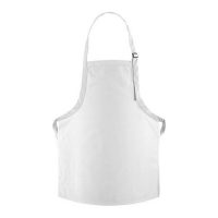 Johnson-Rose 30983 Full Coverage Bib Apron - White