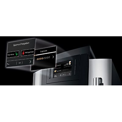 jura we8 automatic espresso machine programs