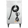 manitowoc qm-45a undercounter ice cube machine back view