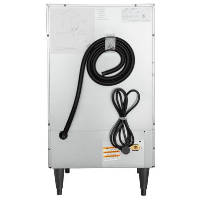 manitowoc qm-45a undercounter ice cube machine back view