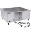 nemco 6060a dual pan food warmer back view