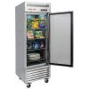 new air nsf-061-h reach-in freezer door open