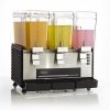 omega osd30 beverage dispenser filled with juice