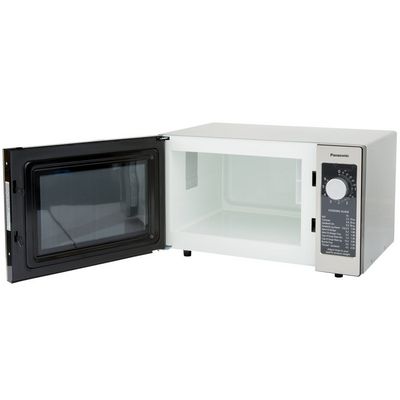 panasonic ne-1025c moderate duty commercial microwave oven door open