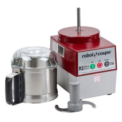 robot coupe r2n-ultra food processor stainless steel bowl bowl opened