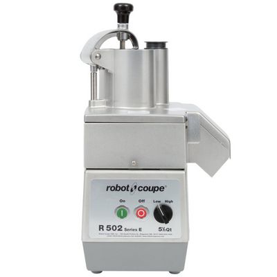 robot coupe r502 food processor stainless steel bowl 2hoppers continuous feed head