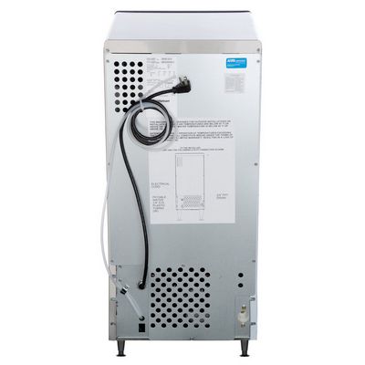 scotsman cu0415ma-1 undercounter ice cuber with storage back view