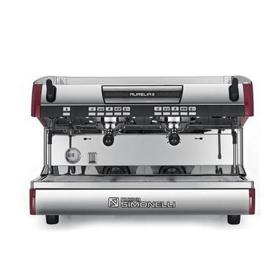 simonelli aurelia-ii-2gr espresso machine front view