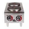 star max 502ff 2 burner electric hot plate front view
