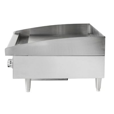 star max 524tgf commercial electric griddle side view