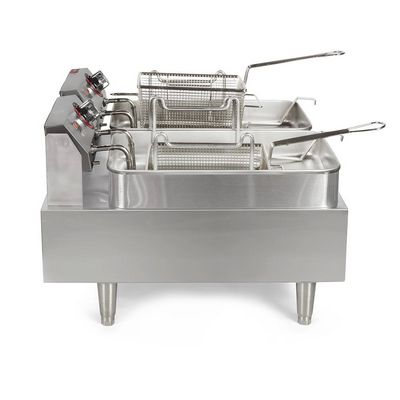 star max 530tf commercial countertop electric fryer side view