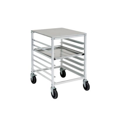 thorinox drack-0718-alunb open bun pan rack with pans