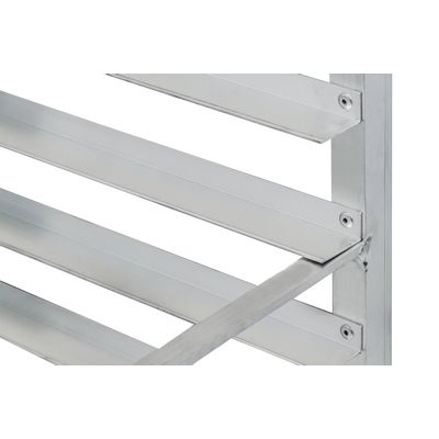 thorinox drack-1218-aluwb open bun pan rack connectors
