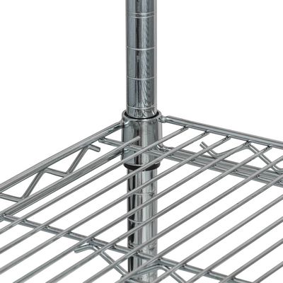 thorinox tcfs-2154 chrome wire shelving detail