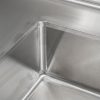 thorinox tsdt-3036-r soil dish table sink