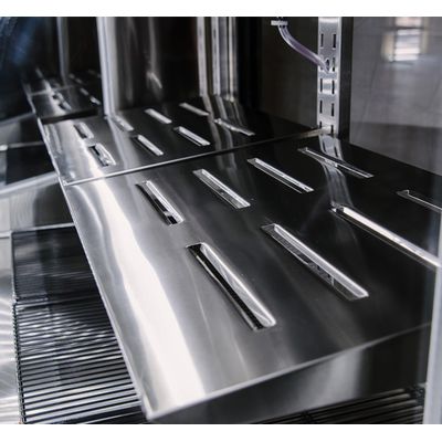 torrey tem-150 refrigerated deli merchandiser shelves