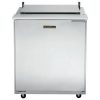traulsen ust3208l-sb refrigerated sandwich prep table door closed