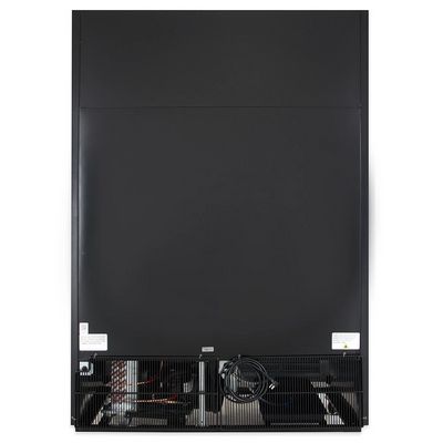 true gdm-47-ld glass merchandising refrigerator back view