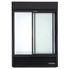 true gdm-47-ld glass merchandising refrigerator door open