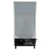 true t-35f solid reach in freezer back view