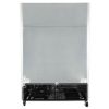 true t-49f solid reach in freezer back view