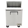 true tssu-27-08 sandwich prep refrigerator front view