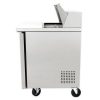 true tssu-27-08 sandwich prep refrigerator side view