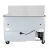 true tssu-48-18m mega top refrigerator back view