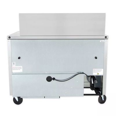 true tssu-48-18m mega top refrigerator back view