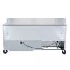 true tssu-72-18 sandwich prep refrigerator back view