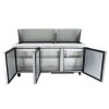 true tssu-72-30m mega top refrigerator door open