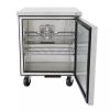 true tuc-27f undercounter freezer door open