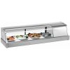 turbo air sakura-50 self-contained refrigerated sushi case right