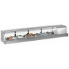 turbo air sakura-70 self-contained refrigerated sushi case right