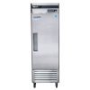 turbo air tsr-23sd reach in refrigerator front view
