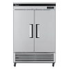 turbo air tsr-49sd reach in refrigerator front view