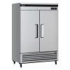 turbo air tsr-49sd reach in refrigerator left side view
