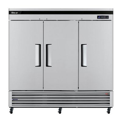 turbo air tsr-72sd reach in refrigerator front view