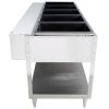 vollrath 38105 electric hot food table side view
