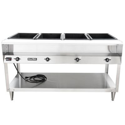 vollrath 38118 electric hot food table front view