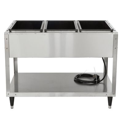 vollrath 38213 hot food table back view