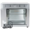 vollrath 40704 electric rotisserie oven back view