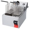 vollrath 40705 commercial countertop electric fryer fryer basket